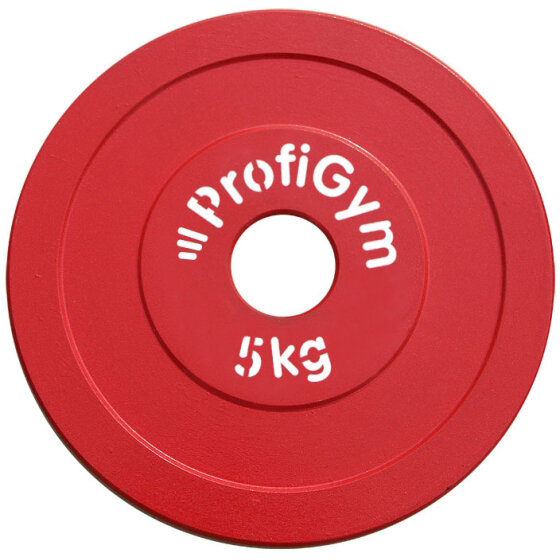 Диск стальной "Powerlifting" с полимерным покрытием, 5 кг ProfiGym ДПЛ-5 Диск стальной "Powerlifting" с полимерным покрытием, 5 кг ProfiGym ДПЛ-5
